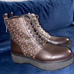 🎉DKNY Combat Boots